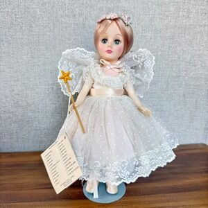Effanbee Sugar Plum Fairy Storybook Series 11" Vintage Doll with Stand & Tag